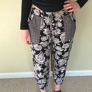 Floral Joggers
